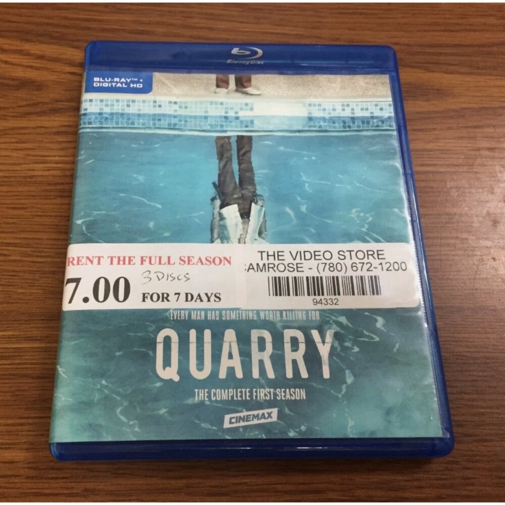 Quarry The Complete First Season Blu ray Bonus Features French Dutch Subtitles